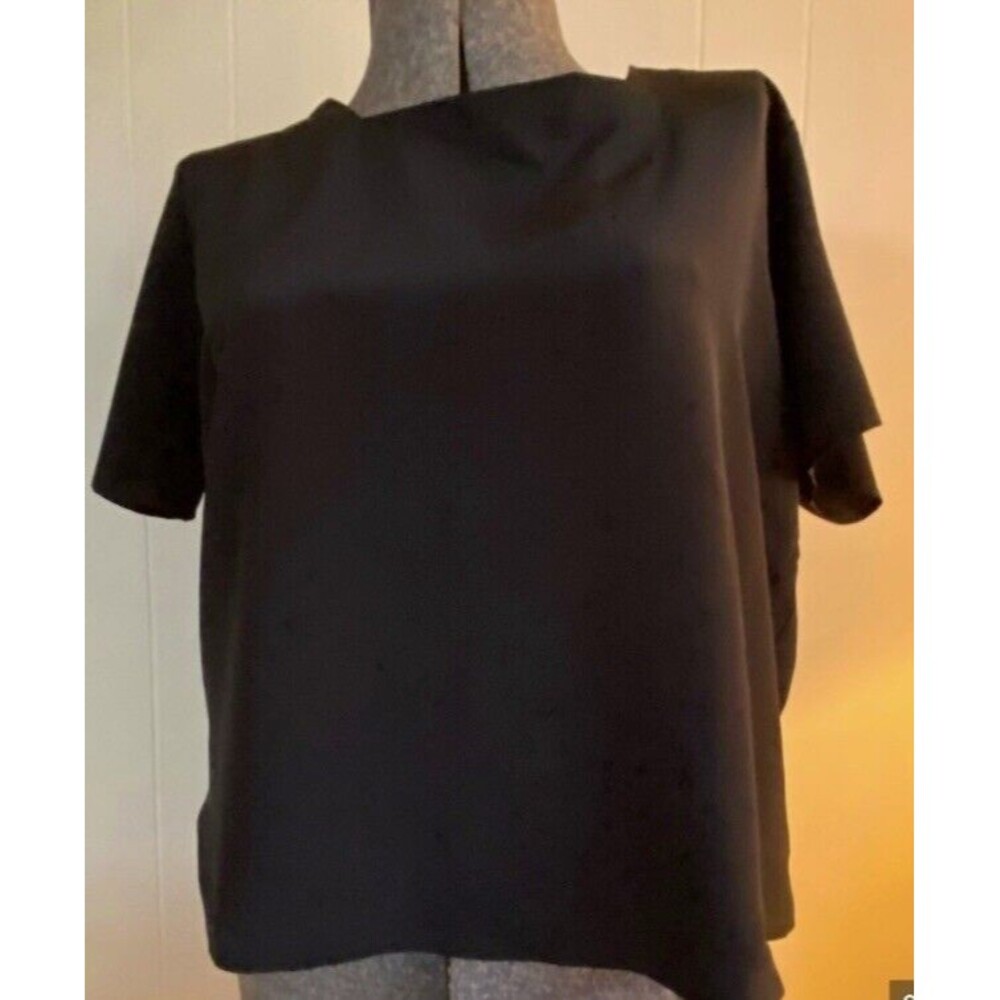 Urban Works Blouse Women’s 20W Short Sleeves Square Neckline Casual Office